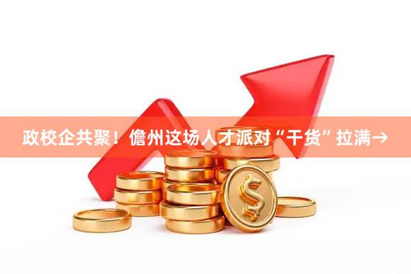 政校企共聚！儋州这场人才派对“干货”拉满→